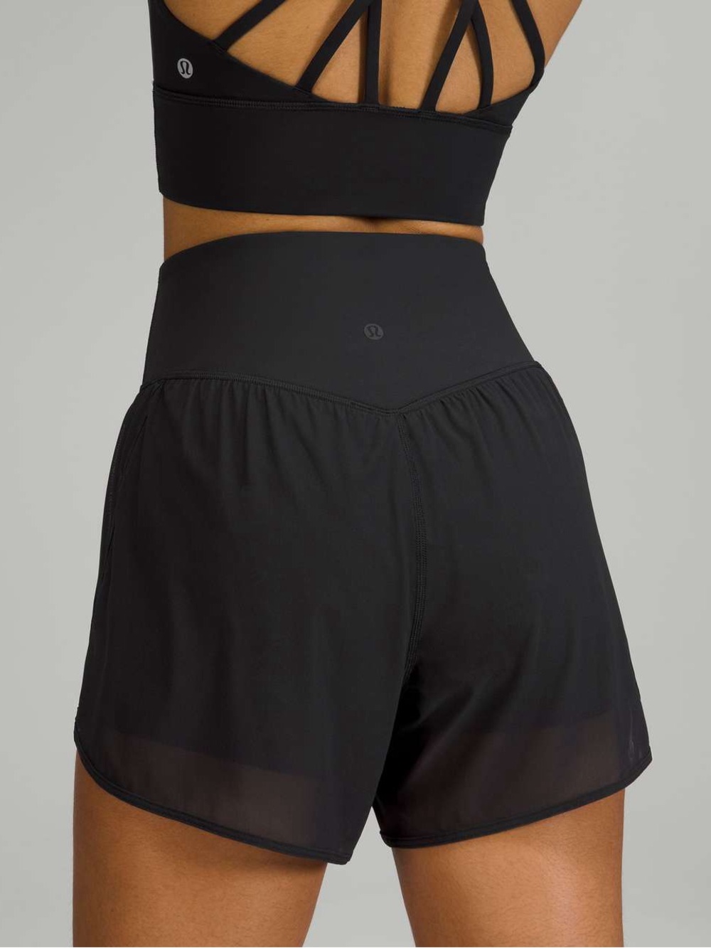 Lululemon Lululemon Nulu and Mesh High-Rise
Yoga Short 3.5"
